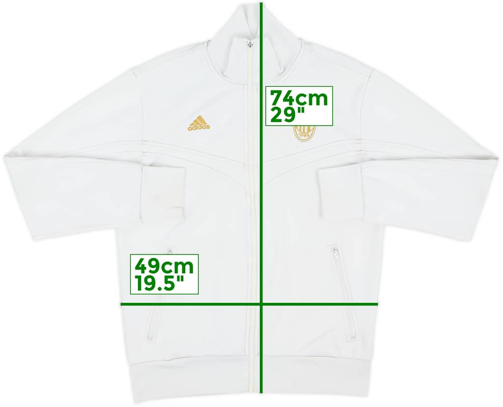 2009-10 AC Milan adidas Track Jacket - 6/10 - (M)