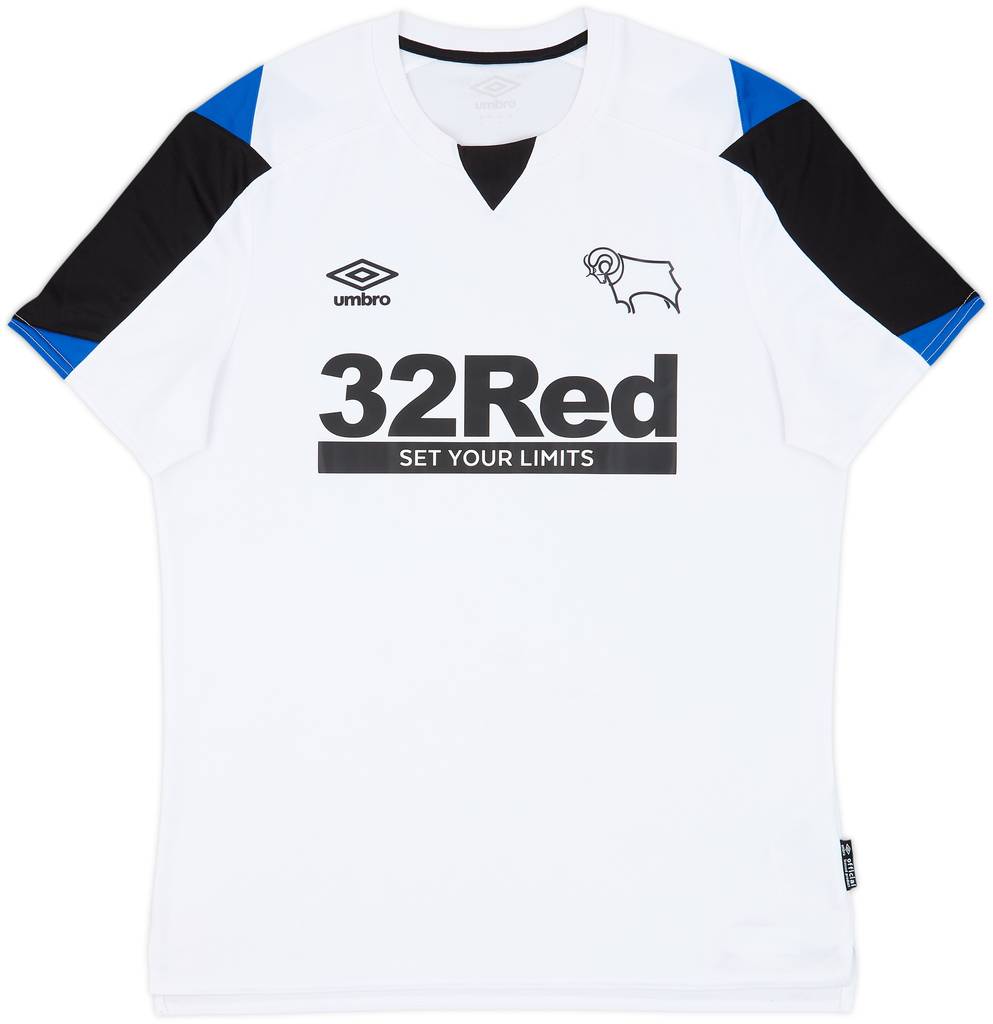 2021-22 Derby Home Shirt - 8/10 - (L)