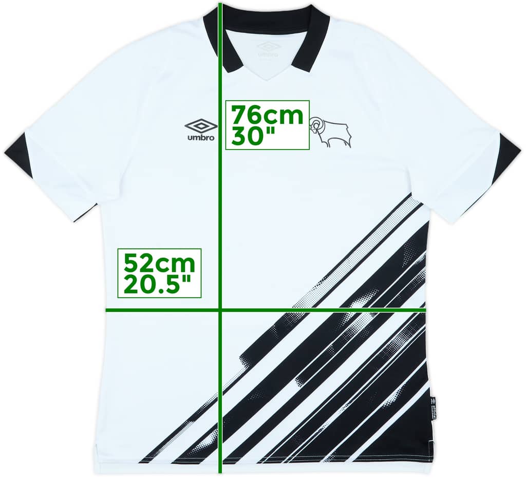 2022-23 Derby County Home Shirt - 9/10 - (L)