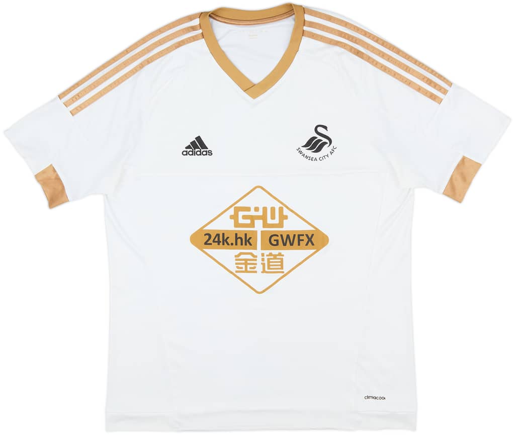 2015-16 Swansea Home Shirt - 9/10 - (L)
