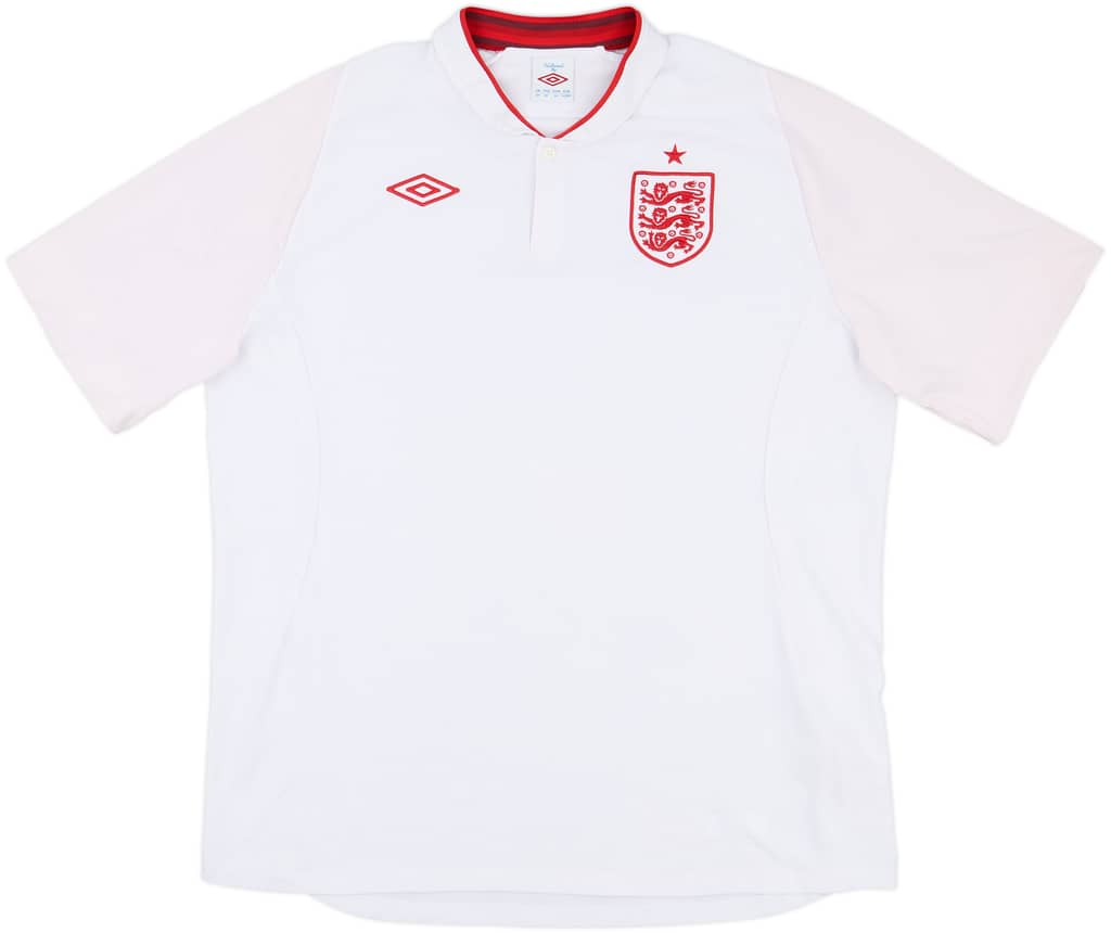 2012-13 England Home Shirt - 5/10 - (XXL)