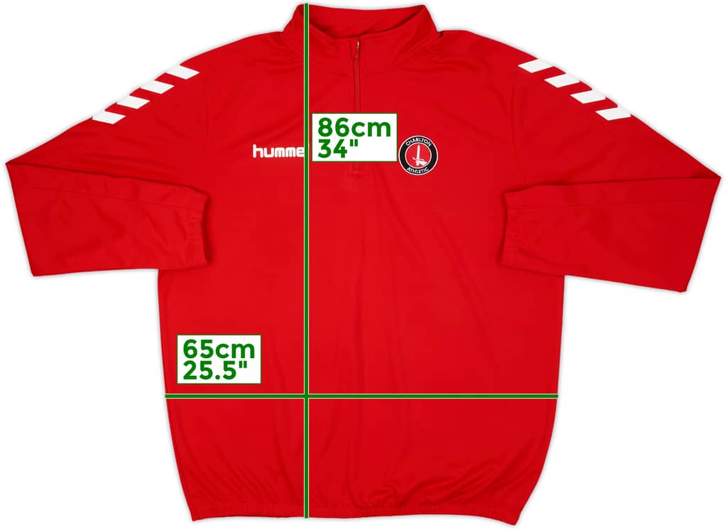 2020-22 Charlton Hummel 1/4 Zip Drill Top - 10/10 - (3XL)