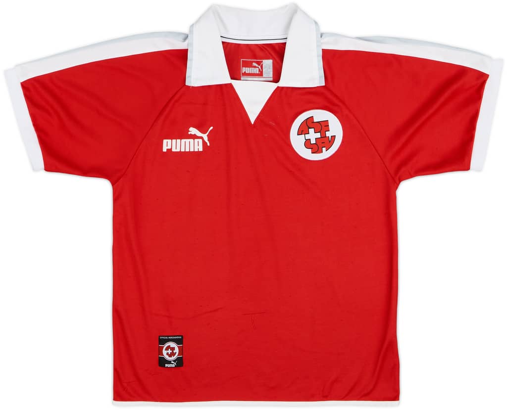 2002-04 Switzerland Home Shirt - 8/10 - (L.Boys)