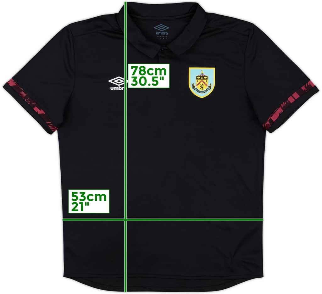2015-16 Burnley Umbro Polo Shirt - 9/10 - (L)