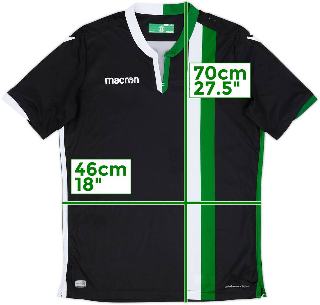 2017-18 Hibernian Away Shirt - 8/10 - (XL.Boys)