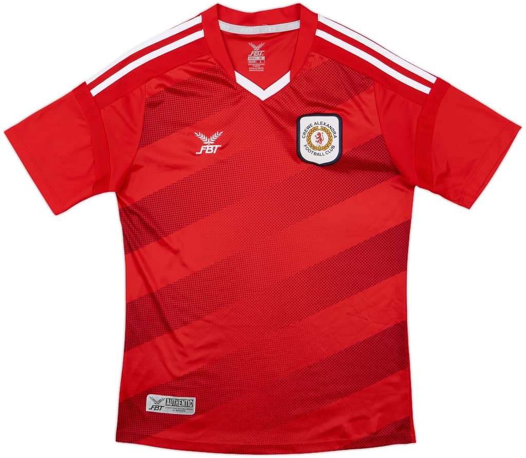 2017-18 Crewe Alexandra FBT Training Shirt - 9/10 - (S)