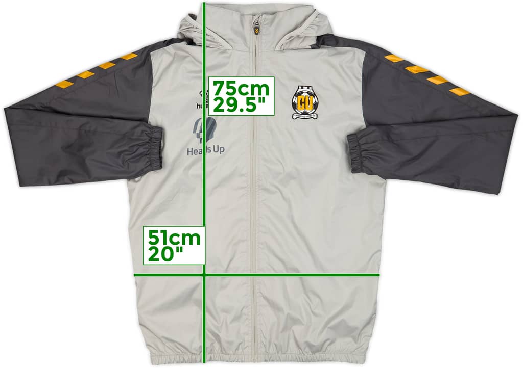 2020-21 Cambridge Hummel Hooded Rain Jacket - 7/10 - (S)