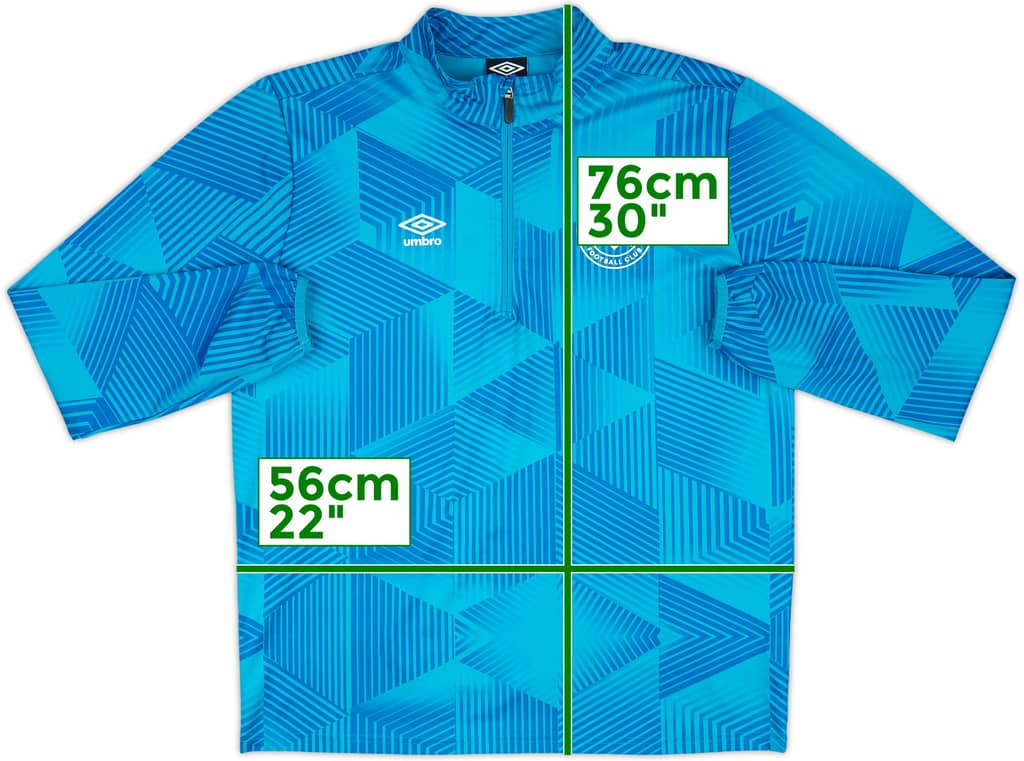 2020-21 Brentford Umbro 1/4 Zip Training Top - 9/10 - (M)