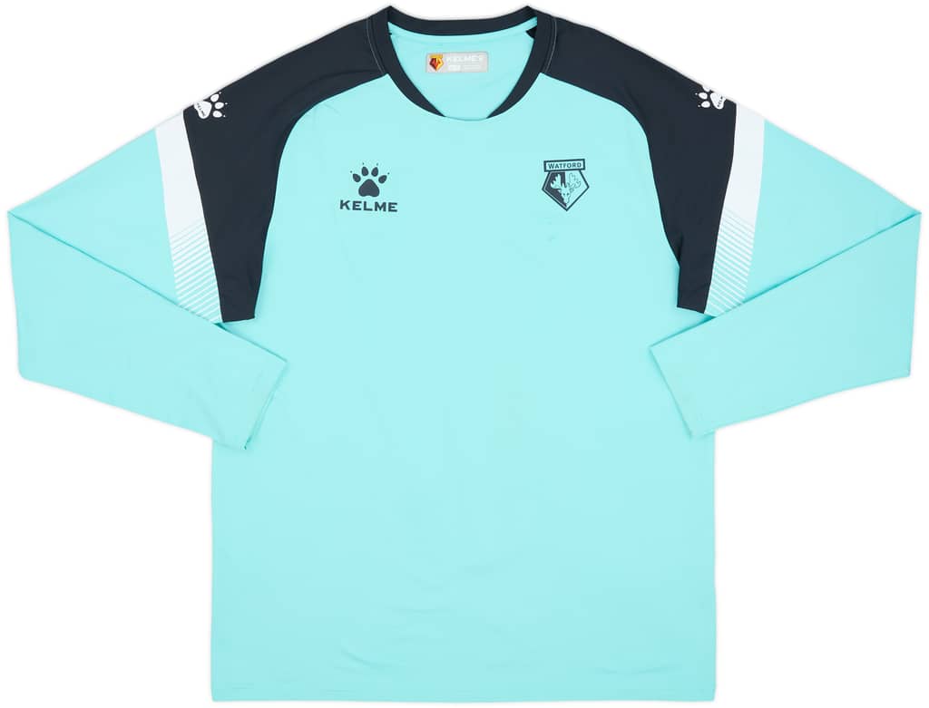 2022-23 Watford Kelme Training L/S Shirt - 6/10 - (XL)