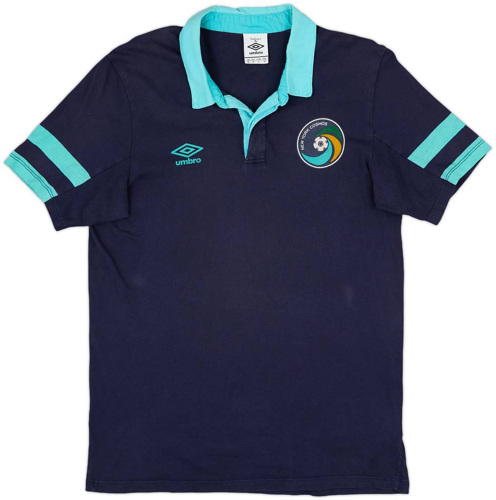 2011 New York Cosmos Umbro Polo Shirt - 8/10 - (M)