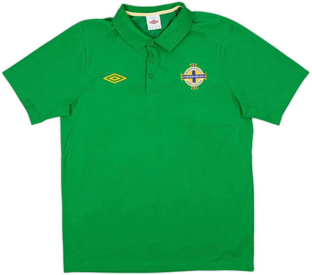 2010-12 Northern Ireland Umbro Polo Shirt - 9/10 - (XL)