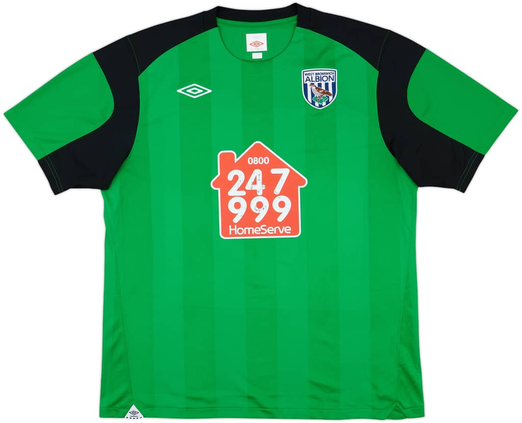 2010-11 West Brom GK S/S Shirt - 6/10 - (XL)