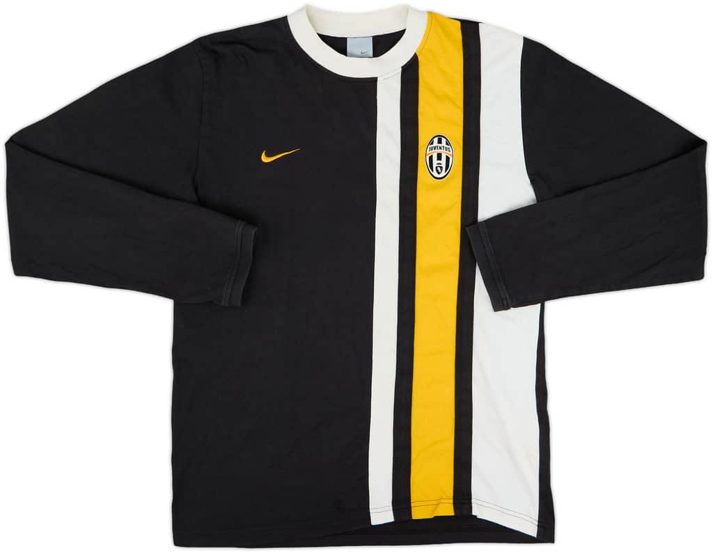 2005-06 Juventus Nike Cotton L/S Tee - 7/10 - (M)