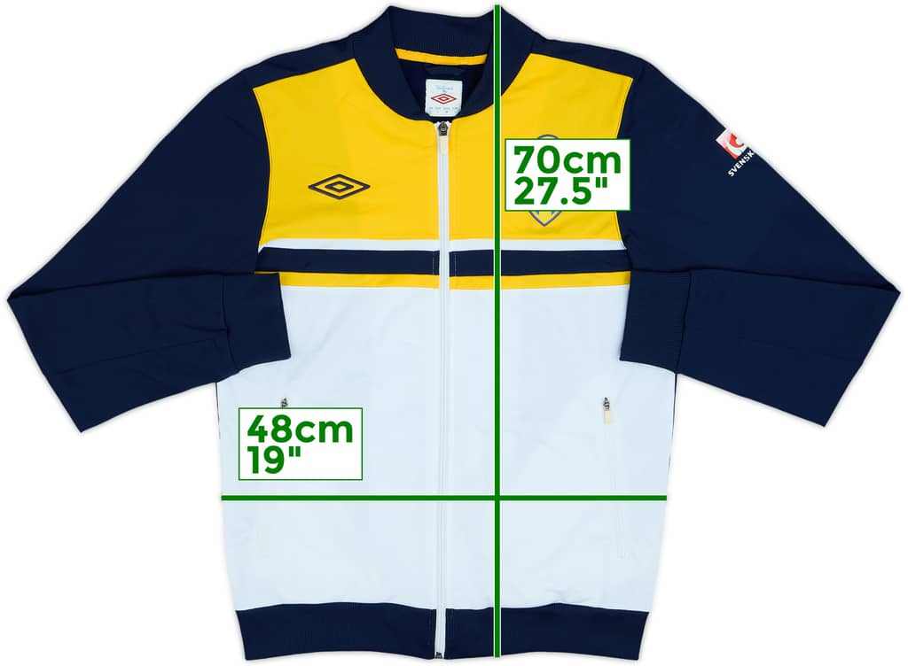 2012-13 Sweden Umbro Track Jacket - 7/10 - (S)