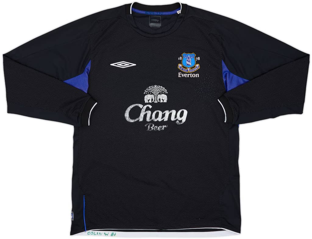 2004-05 Everton Third L/S Shirt - 5/10 - (M)
