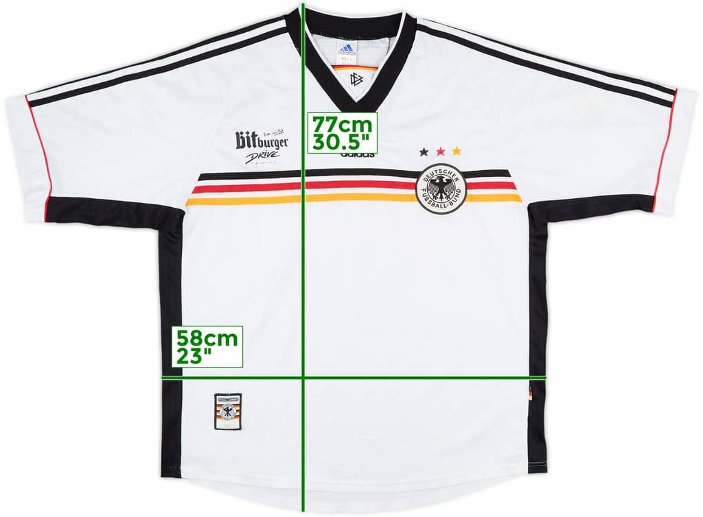 1998-00 Germany Home/Training Shirt - 7/10 - (XL)
