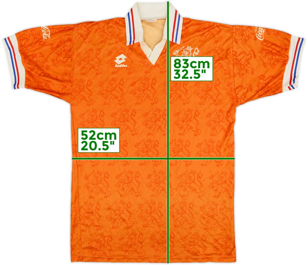 1994 Netherlands Home Shirt - 7/10 - (XL)
