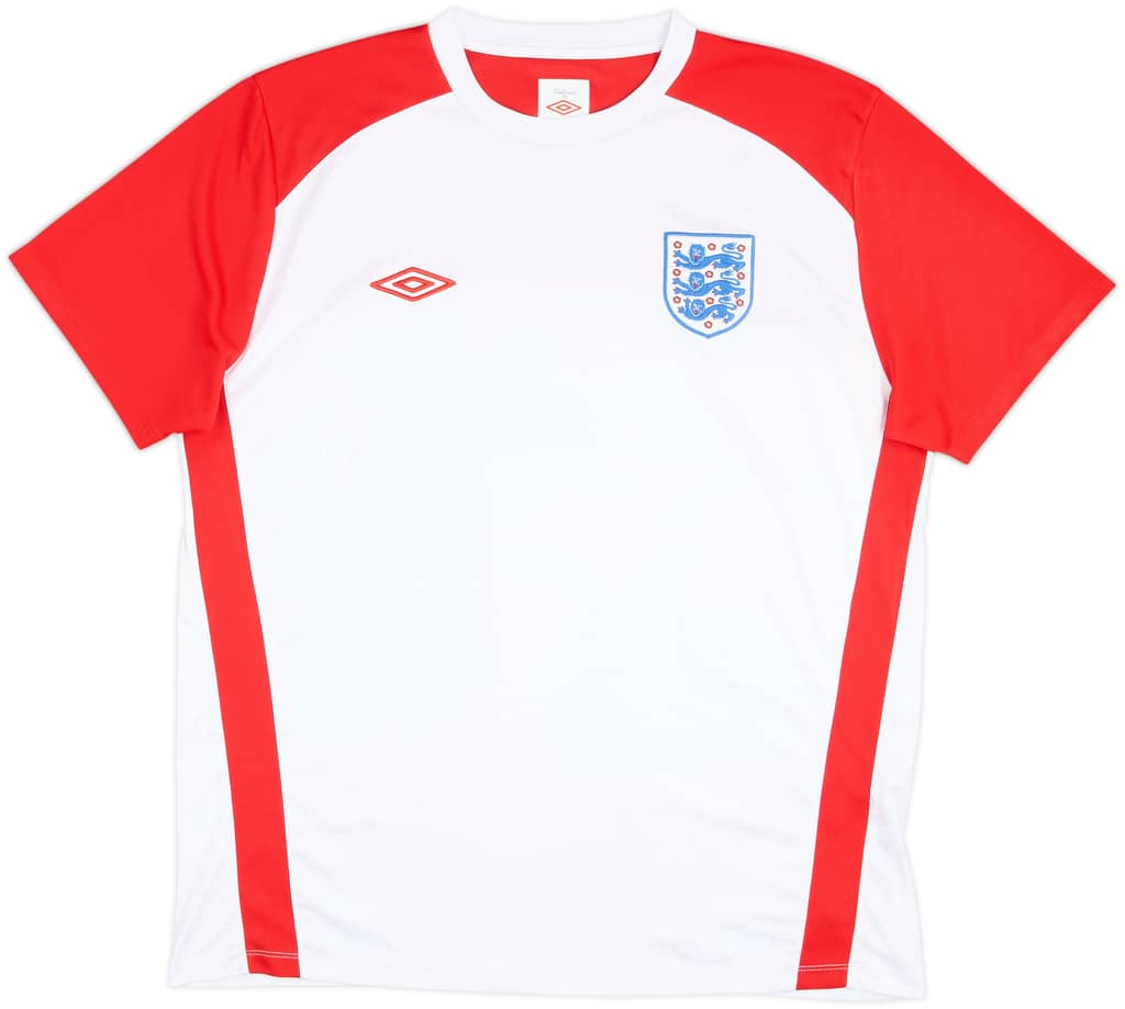 2010-12 England Umbro Training Shirt - 8/10 - (XL)