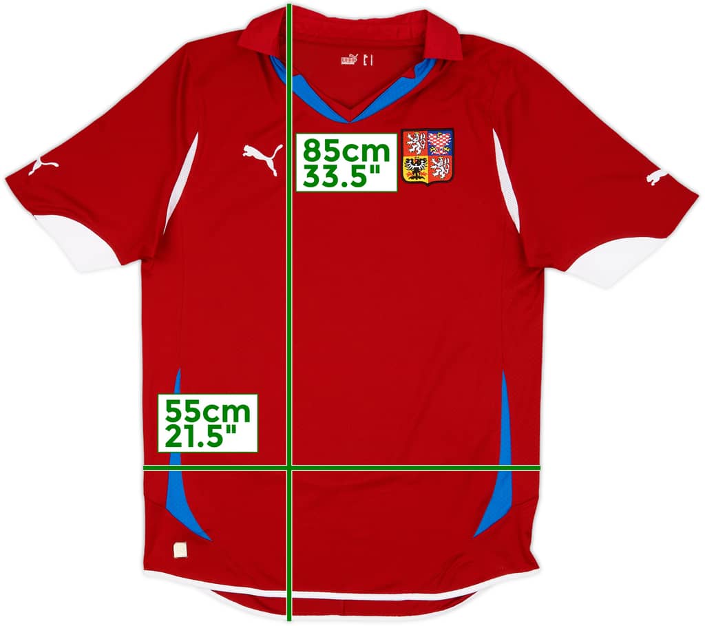2010-12 Czech Republic Home Shirt - 8/10 - (L)