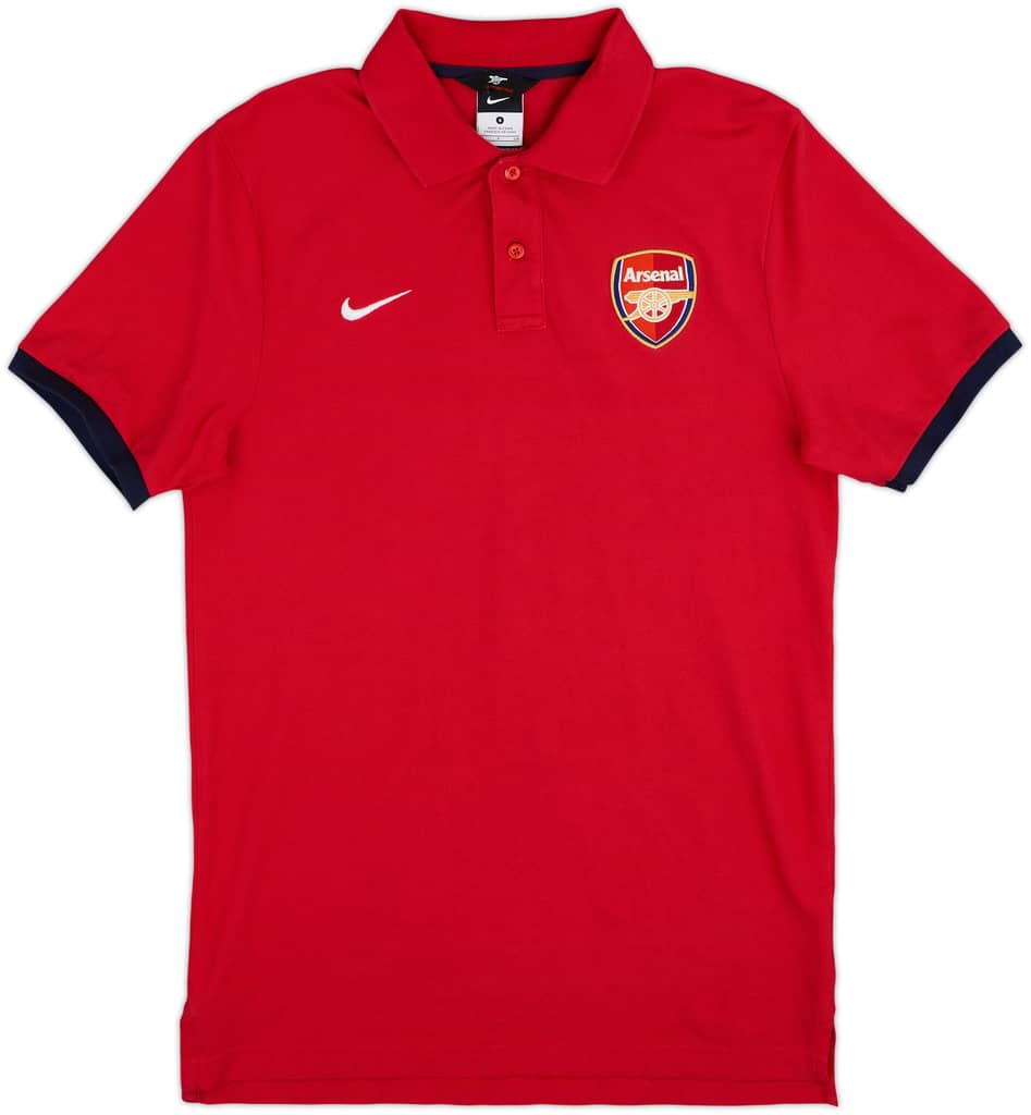 2013-14 Arsenal Nike Polo Shirt - 9/10 - (S)