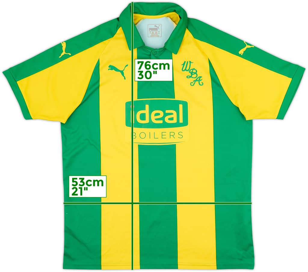 2022-23 West Brom Away Shirt - 9/10 - (L)