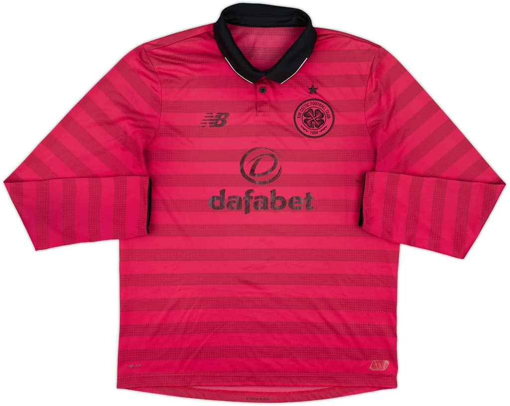 2016-17 Celtic Third L/S Shirt - 4/10 - (M)