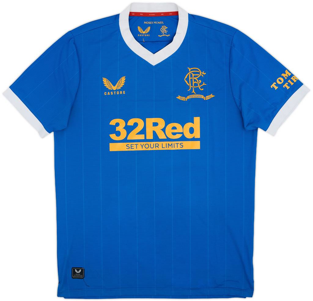 2021-22 Rangers Home Shirt - 6/10 - (L)