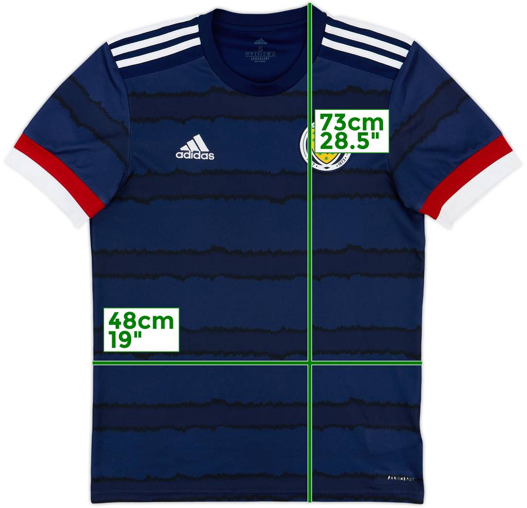 2020-22 Scotland Home Shirt - 9/10 - (S)