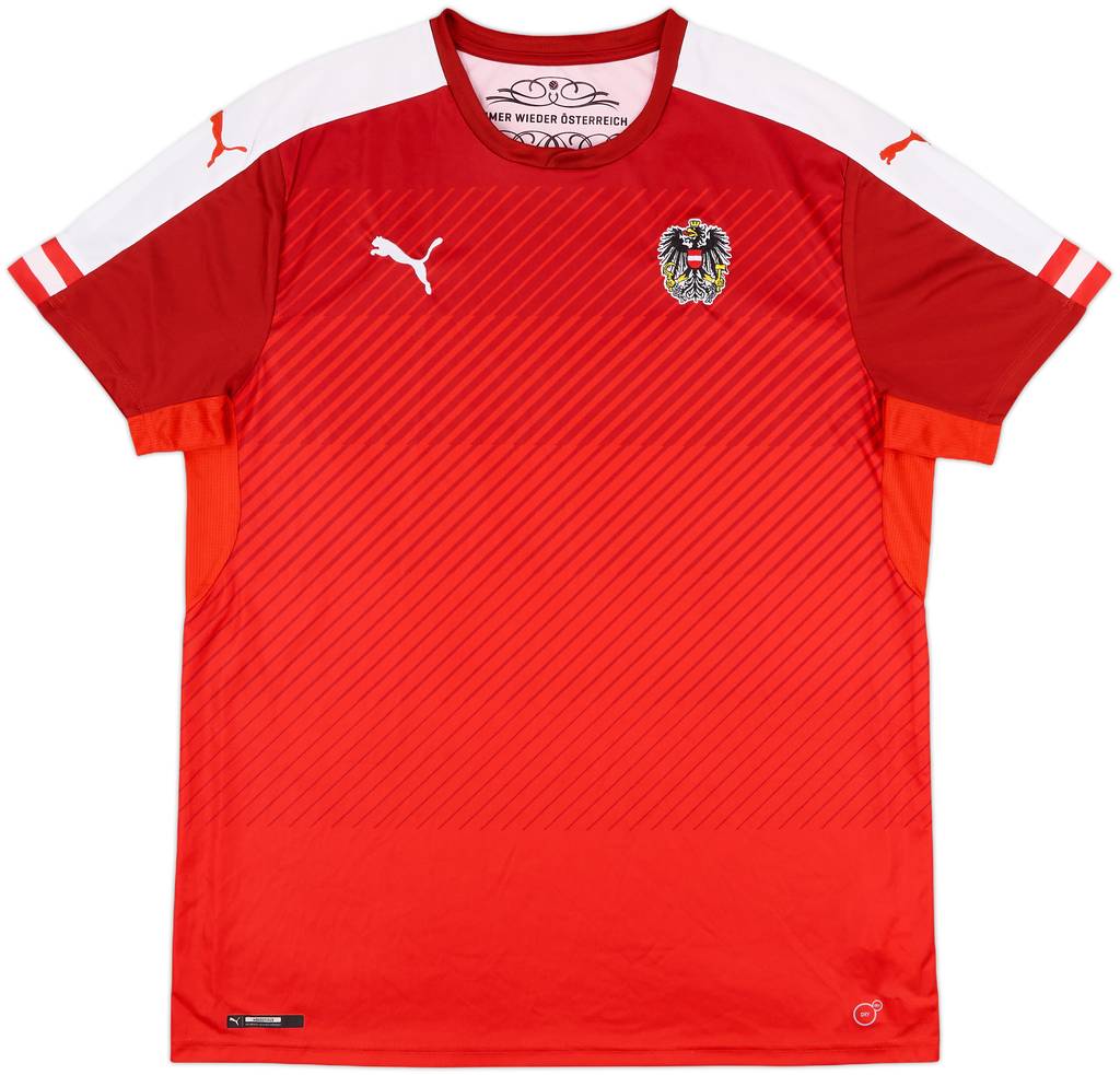 2016-17 Austria Home Shirt - 9/10 - (XL)