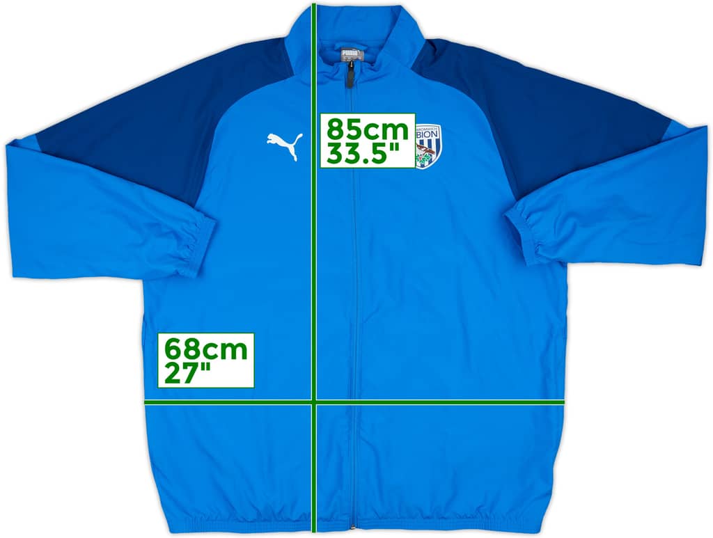 2019-20 West Brom Puma Track Jacket - 8/10 - (XXL)