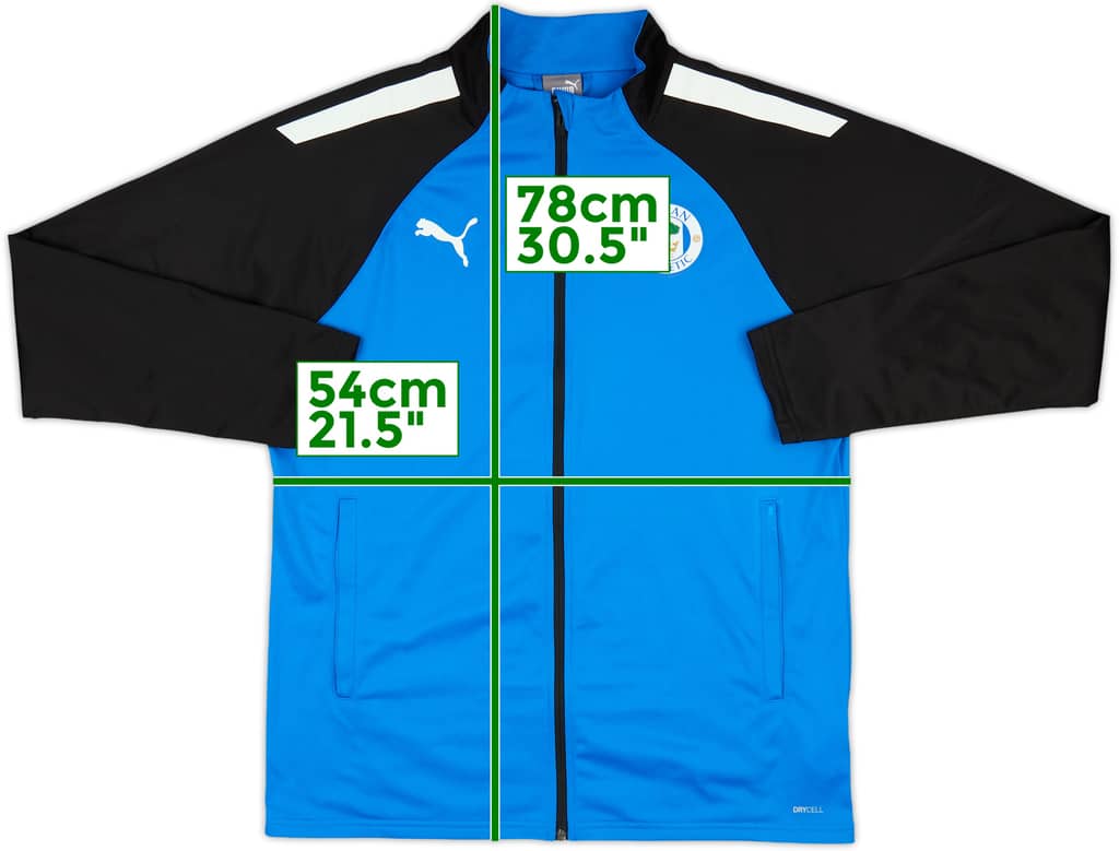2021-22 Wigan Puma Track Jacket - 8/10 - (L)