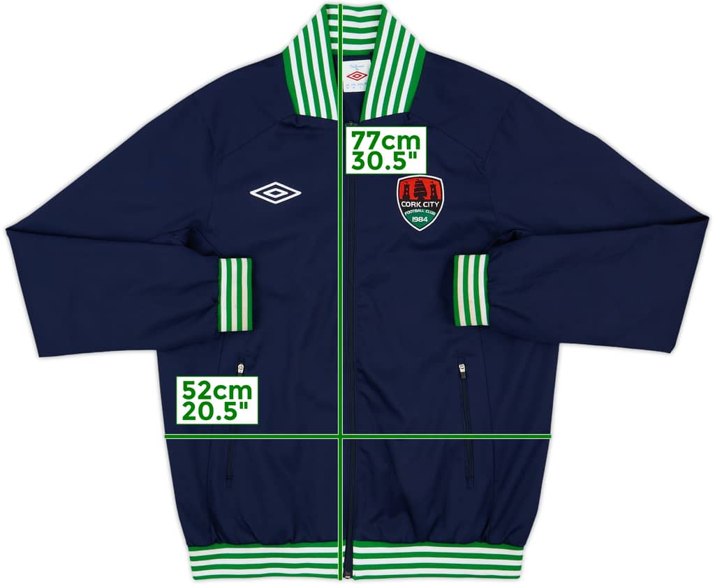 2012-13 Cork City Umbro Track Jacket - 10/10 - (M)