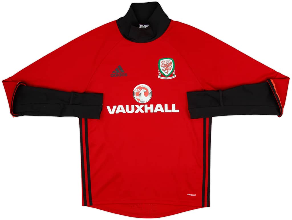 2016-17 Wales adidas Sweat Top - 10/10 - (S)