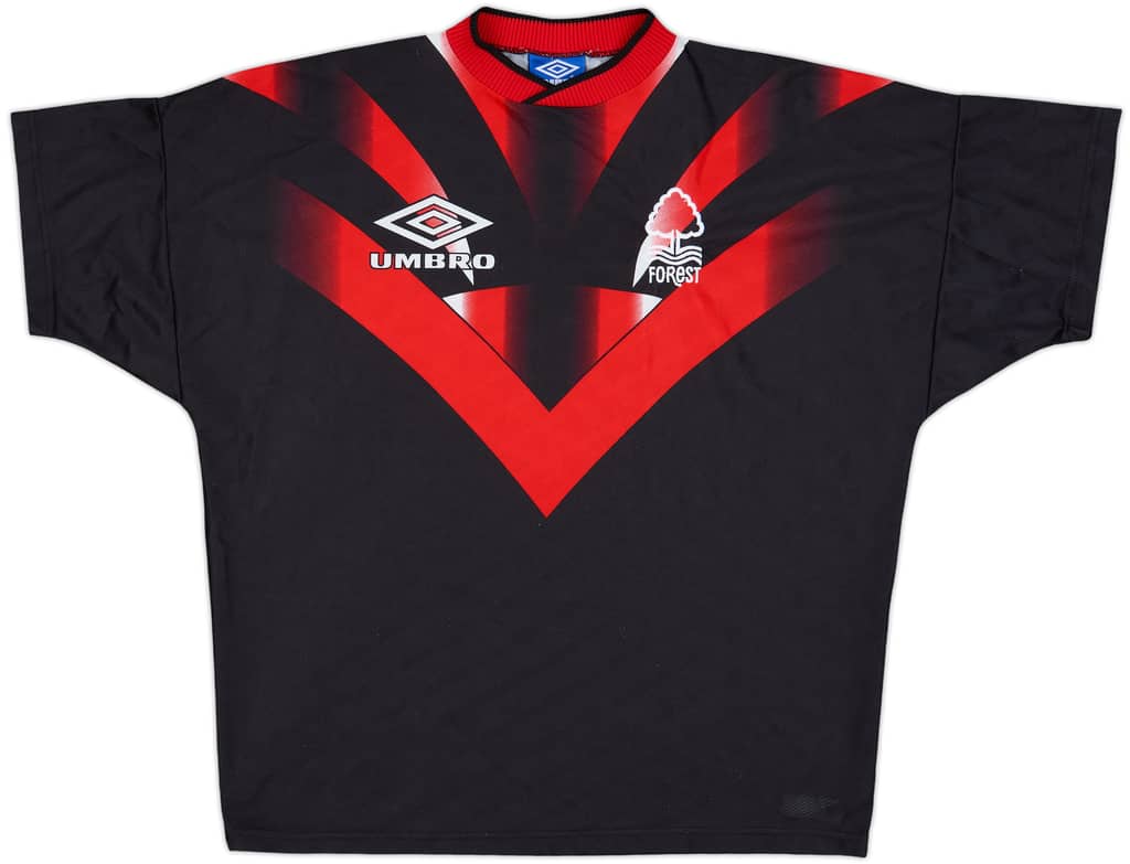 1995-96 Nottingham Forest Umbro Training Shirt - 8/10 - (XL)