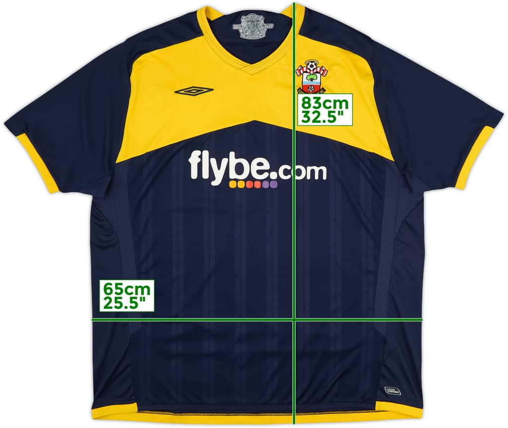 2009-10 Southampton Away Shirt - 7/10 - (XXL)