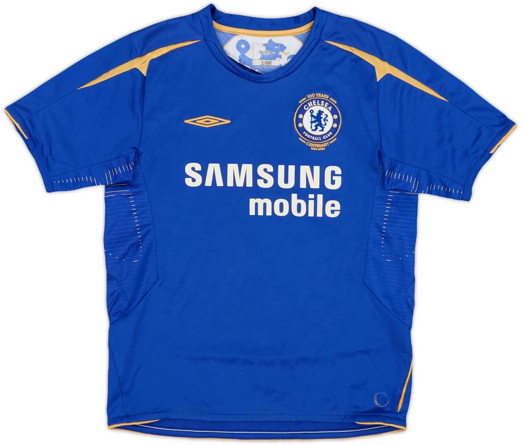 2005-06 Chelsea Centenary Home Shirt - 6/10 - (M.Boys)