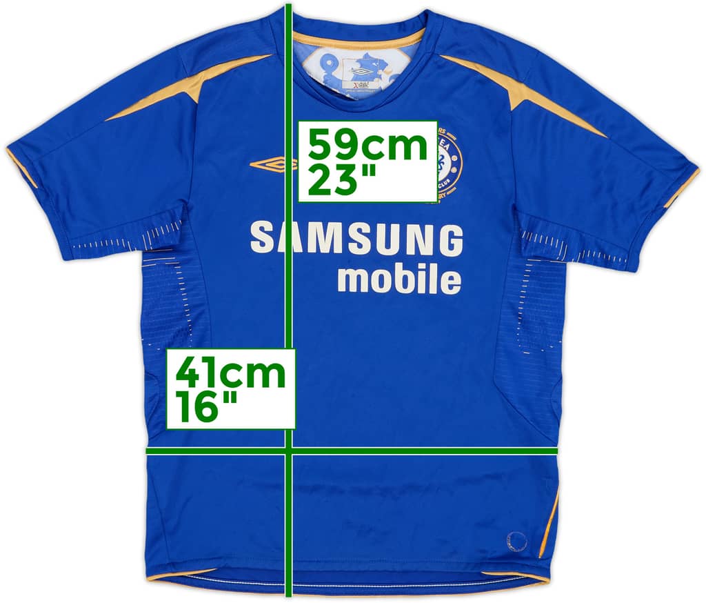 2005-06 Chelsea Centenary Home Shirt - 6/10 - (M.Boys)