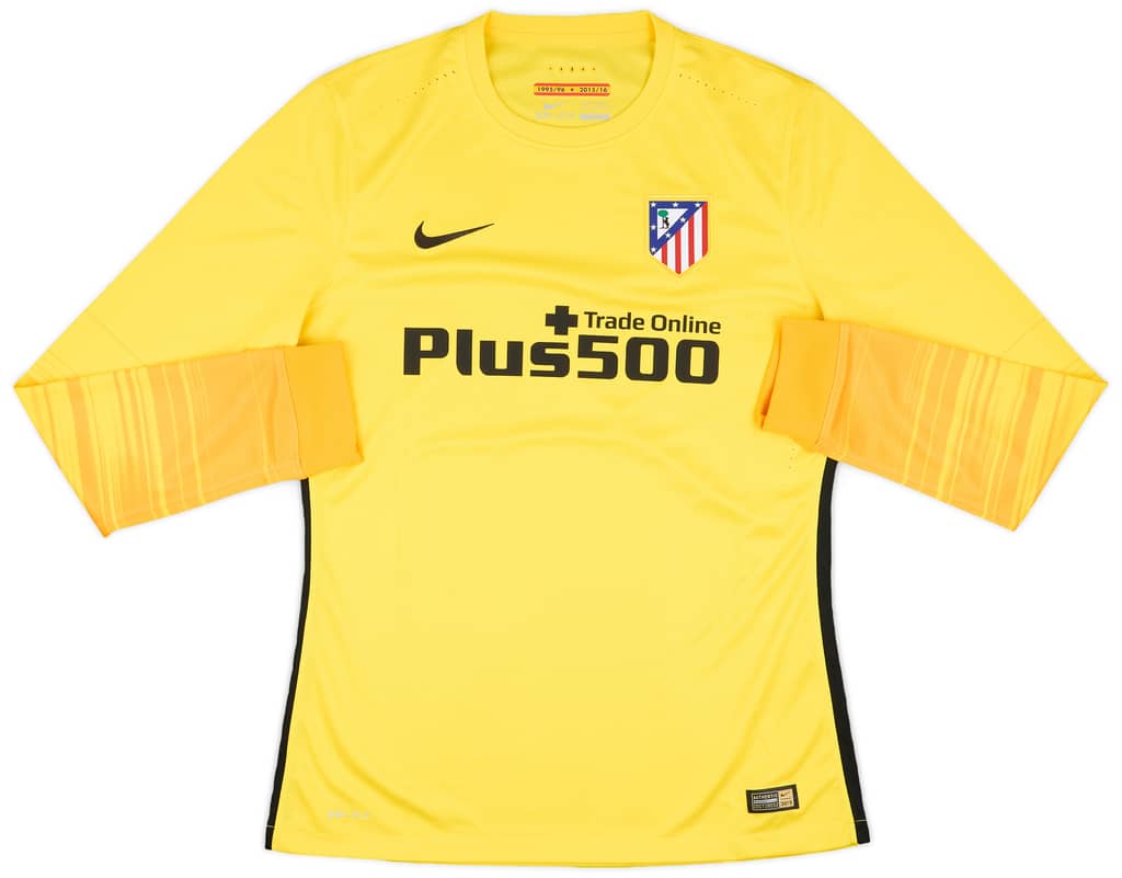 2015-16 Atletico Madrid Player Issue GK Shirt - 10/10 - (L)