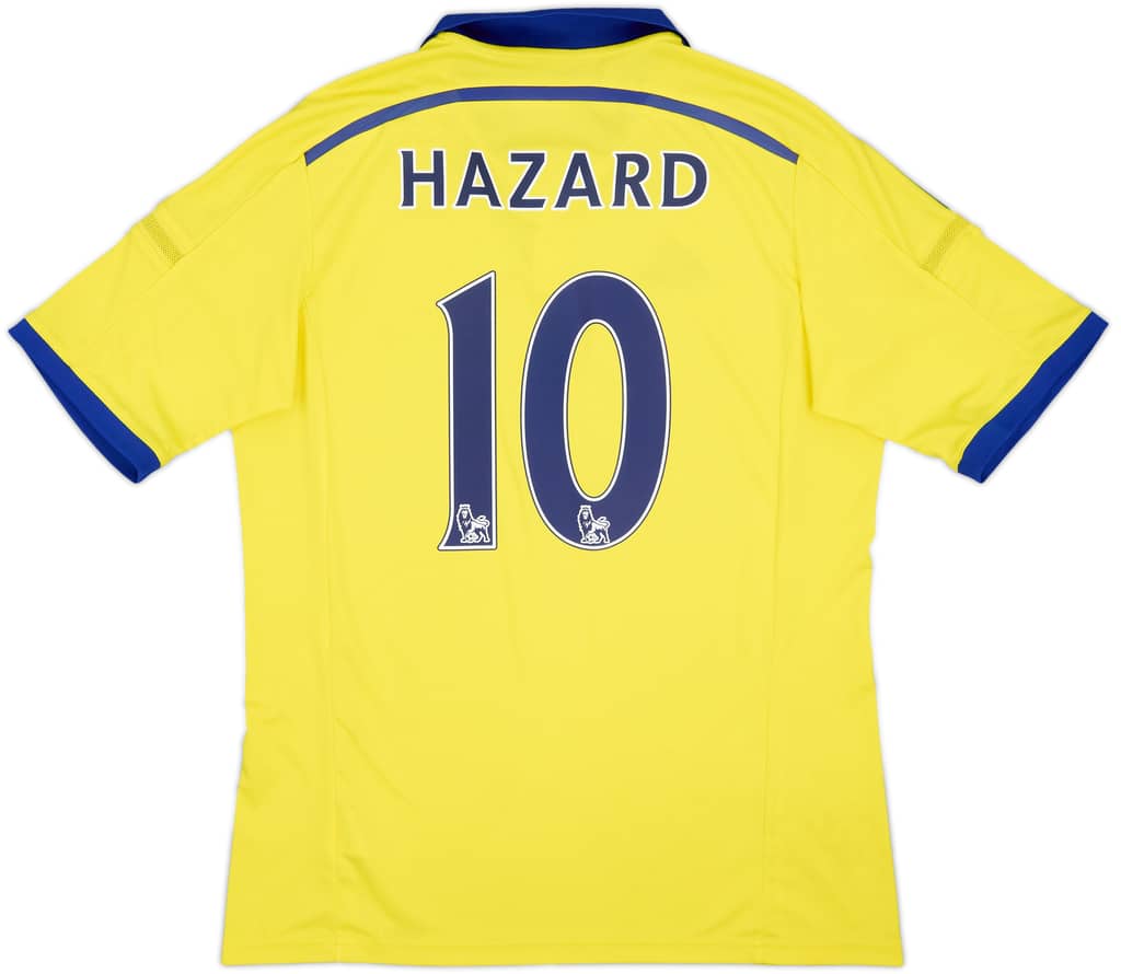 2014-15 Chelsea Away Shirt Hazard #10 - 9/10 - (L)