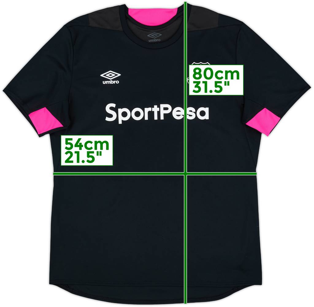 2018-19 Everton Umbro Training Shirt - 9/10 - (XL)