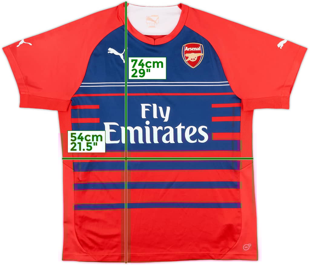 2014-15 Arsenal Puma Training Shirt - 7/10 - (L)