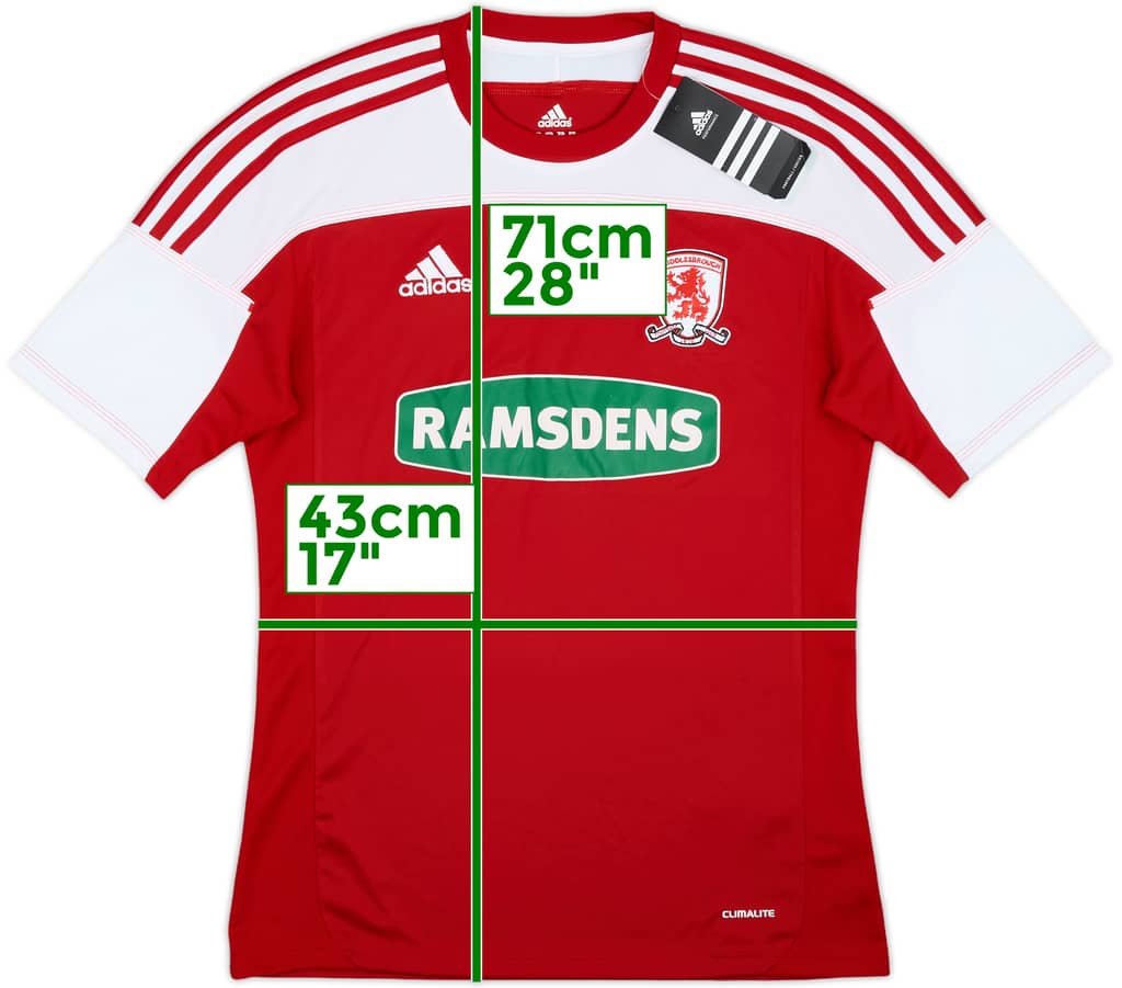 2011-12 Middlesbrough Home Shirt (S)
