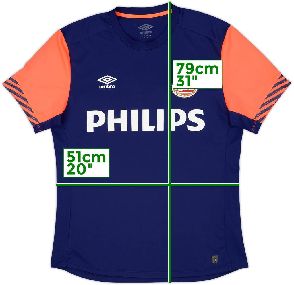 2015-16 PSV Umbro Training Shirt - 7/10 - (L)