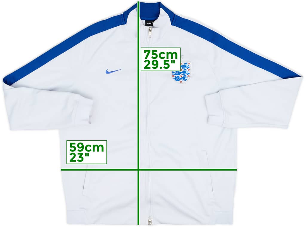 2014-15 England Nike Track Jacket - 6/10 - (XL)