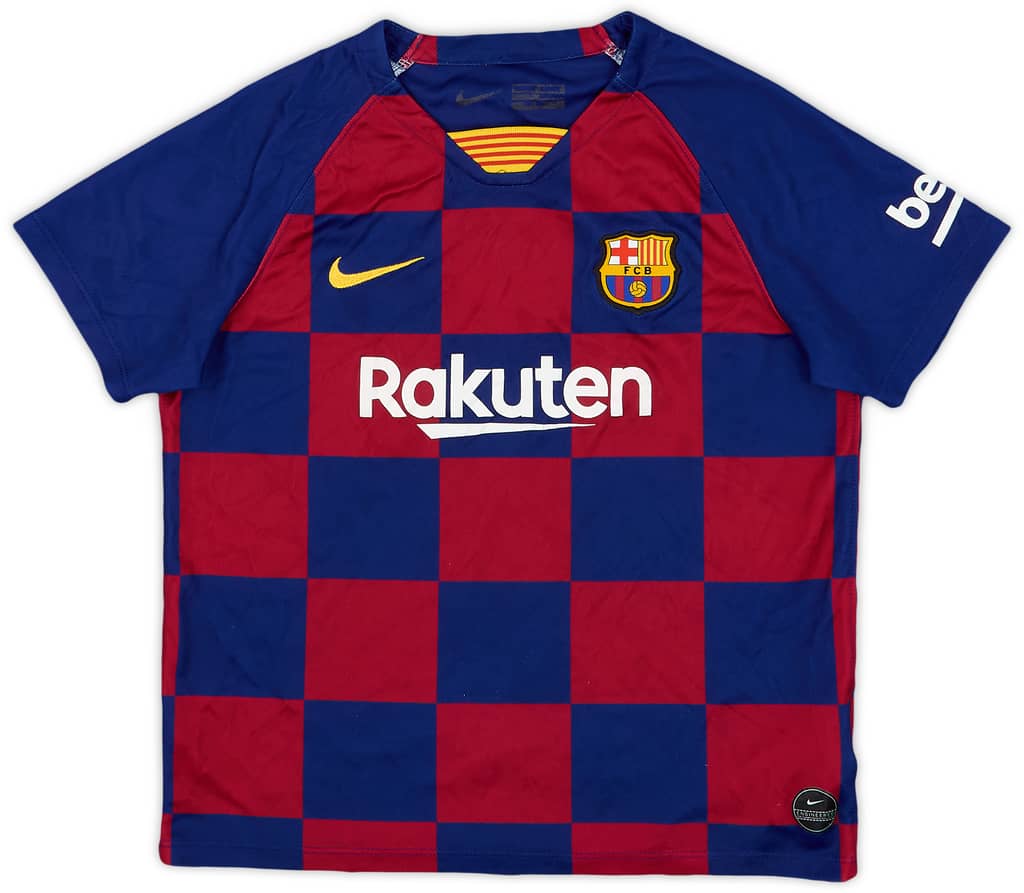 2019-20 Barcelona Home Shirt - 7/10 - (5-6 Years)