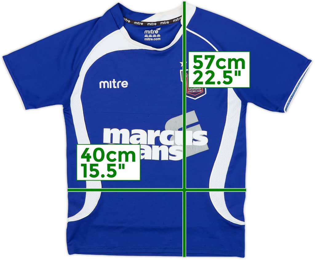 2009-11 Ipswich Town Home Shirt - 6/10 - (S.Boys)