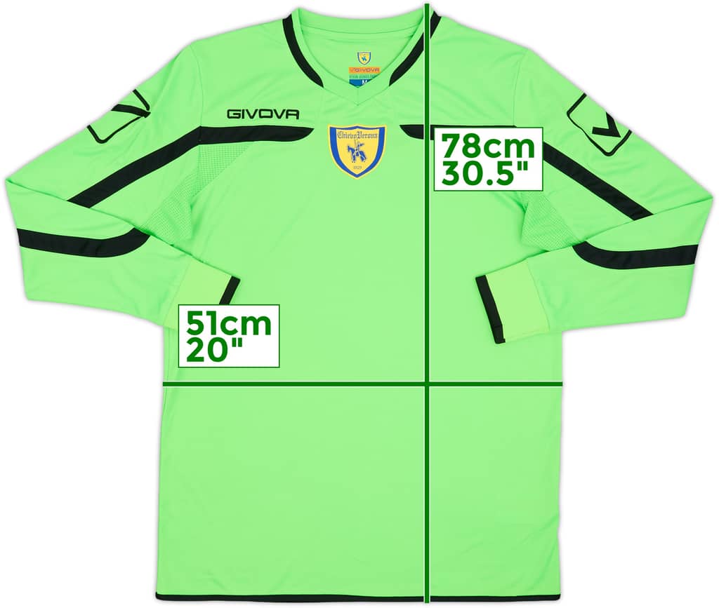 2017-18 Chievo Verona GK Shirt - 8/10 - (M)
