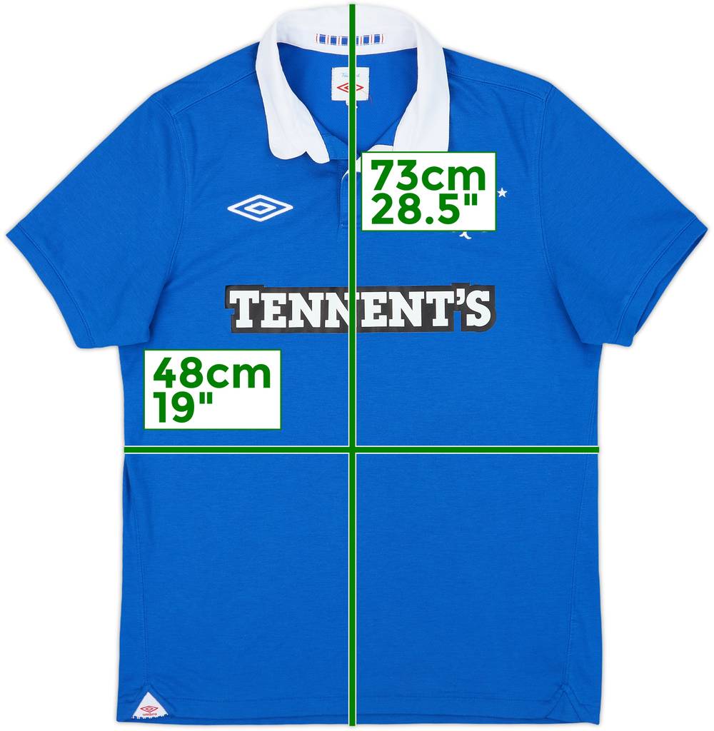 2010-11 Rangers Home Shirt - 9/10 - (S)