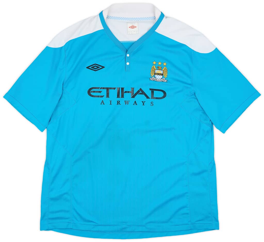 2011-12 Manchester City Umbro Polo Shirt - 6/10 - (3XL)