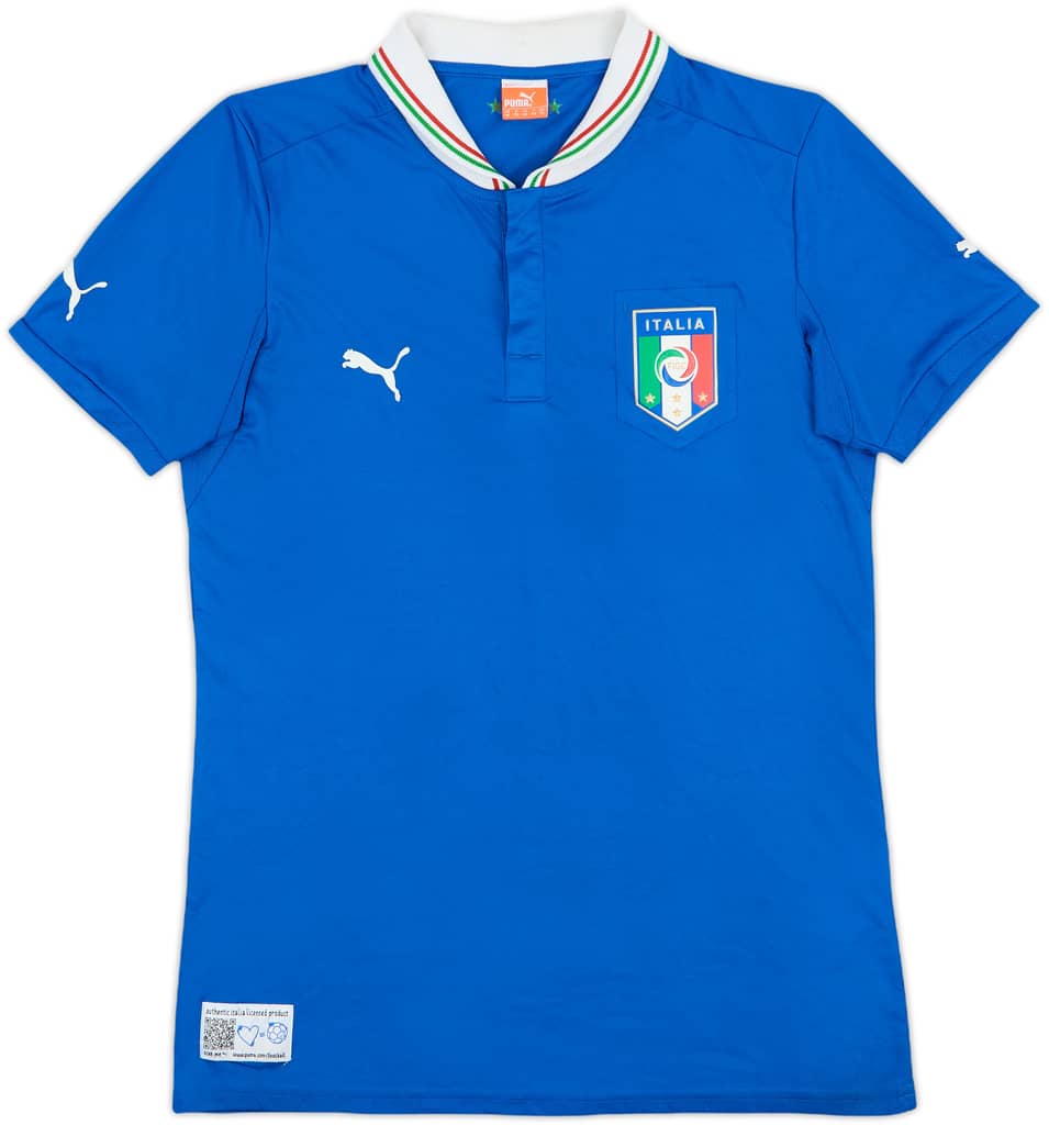 2012-13 Italy Home Shirt - 9/10 - (Women's M)